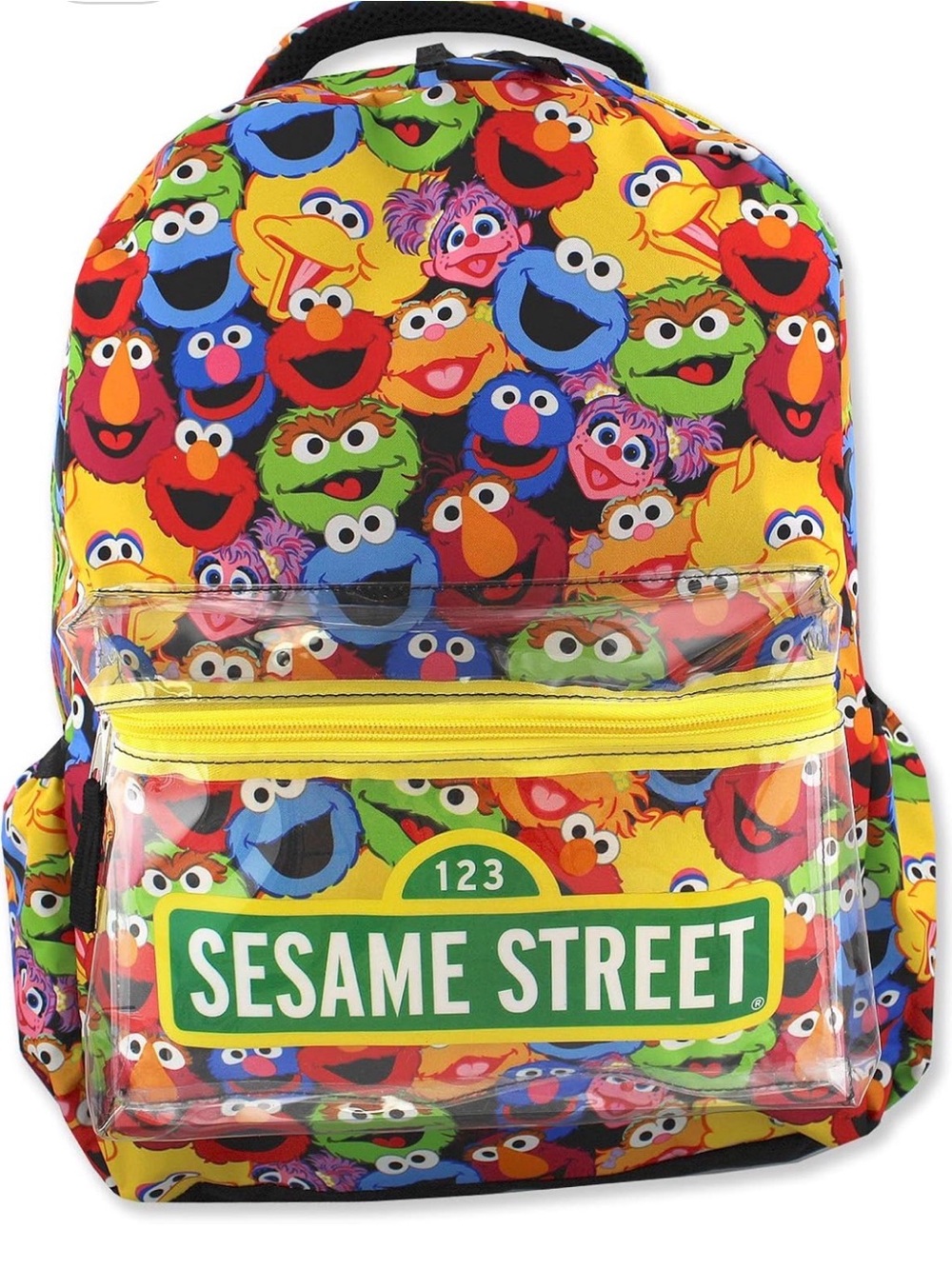 Sesame Street Gang Elmo Boys Girls Toddler 16 inch School Backpack Multicolor